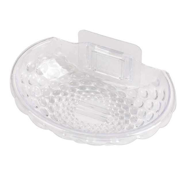 Shell-Shaped Resin Soap Holder for Bathroom Accessories