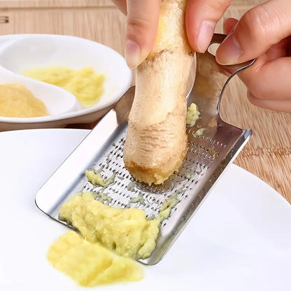 Stainless Steel Garlic Grater And Vegetable Grinder