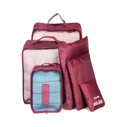 Portable Travel Luggage Packing Cubes Set