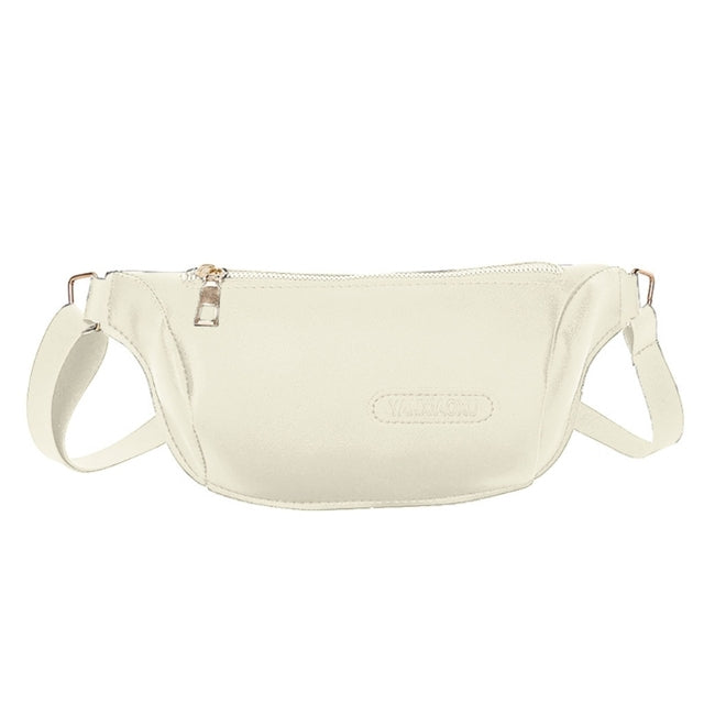 Women's PU Leather Fanny Pack - Fashion Travel Pouch