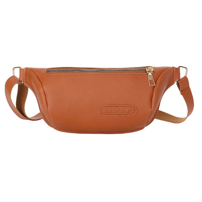 Women's PU Leather Fanny Pack - Fashion Travel Pouch