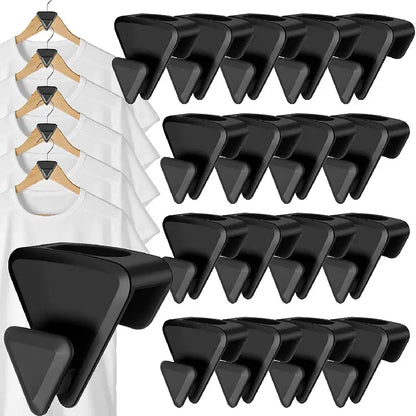 12pcs Space-Saving Closet Organizers & Hanger Connectors